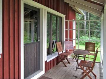 Фото номера Коттедж с 2 спальнями и сауной Дома для отпуска Haapaniemi Cottages г. Ийсалми 8